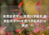 免费起名字2022免费八字起名,免费起名字2022免费八字起名打分测试