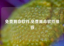 免费算命软件,免费算命软件推荐