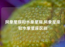 风象星座和水象星座,风象星座和水象星座区别