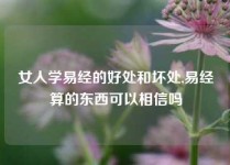 女人学易经的好处和坏处,易经算的东西可以相信吗