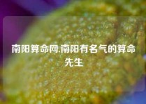 南阳算命网,南阳有名气的算命先生