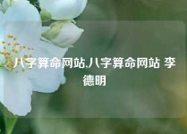 八字算命网站,八字算命网站 李德明