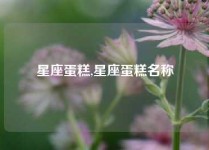 星座蛋糕,星座蛋糕名称