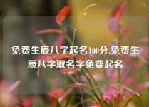 免费生辰八字起名100分,免费生辰八字取名字免费起名